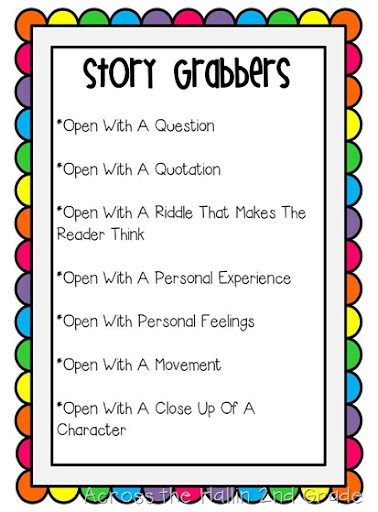 good grabbers for an essay